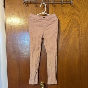 Carter's 7/7A Pale Pink Denim Pants